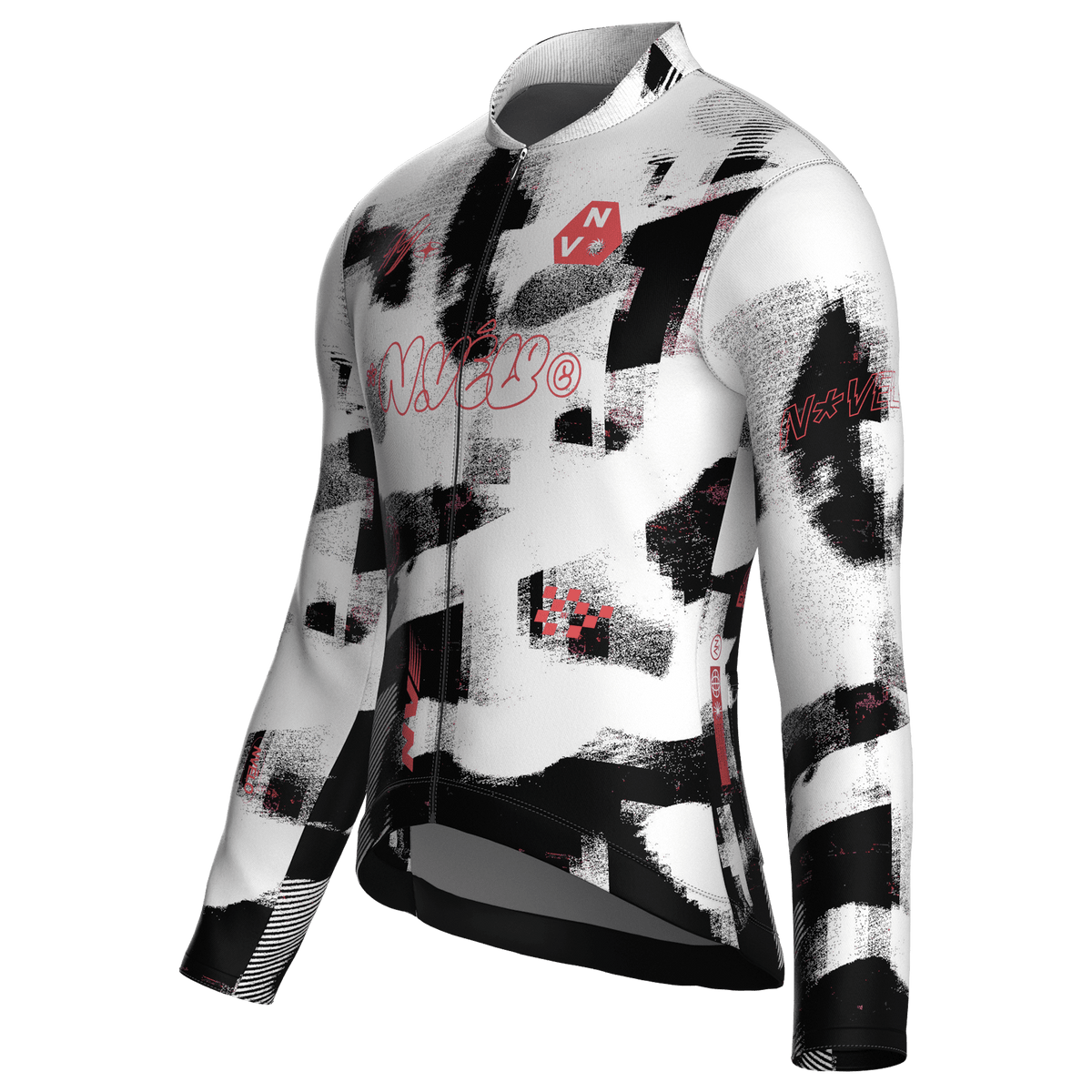 Parallax Stark Jersey – Cycling Long Sleeve Race Fit