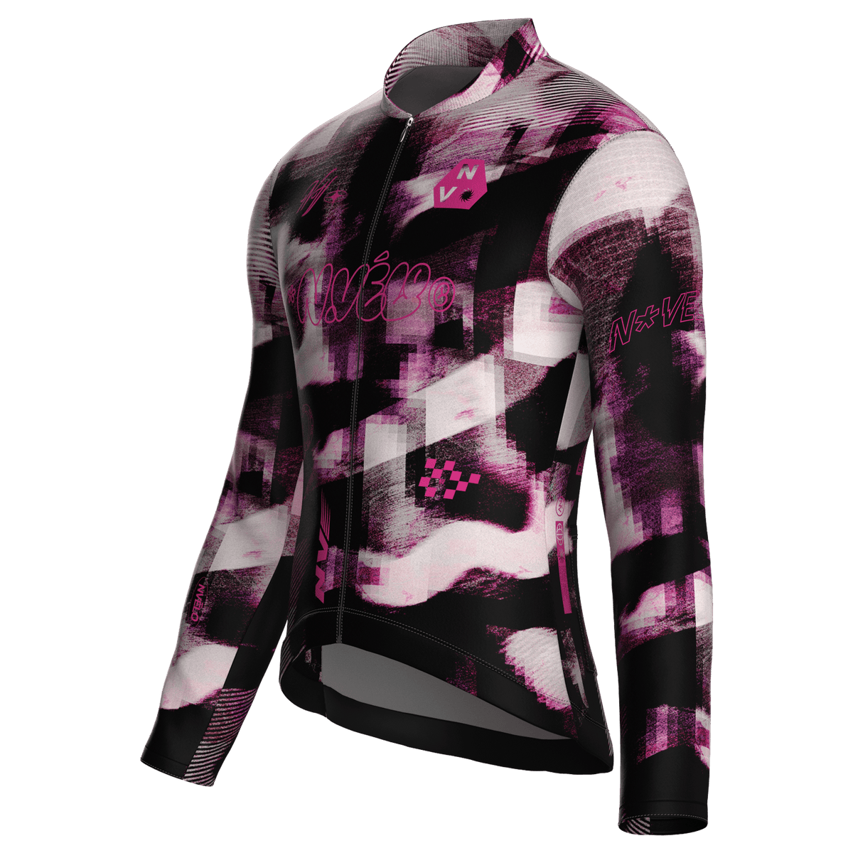 Parallax Nightshade Jersey – Cycling Long Sleeve Race Fit