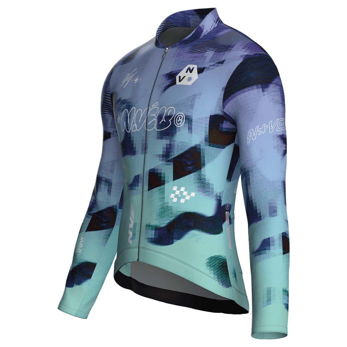 Parallax Prism Jersey – Cycling Long Sleeve Race Fit