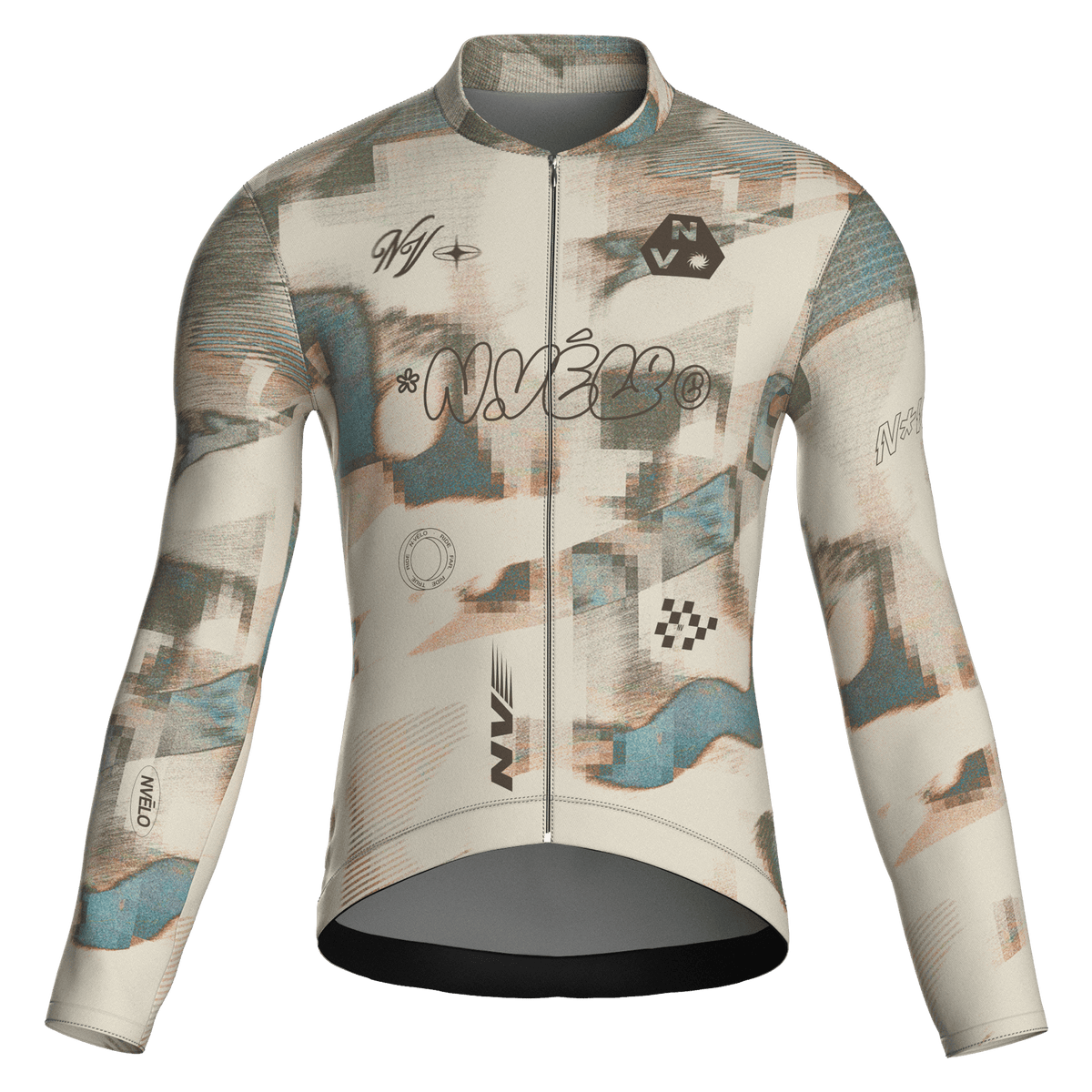 Parallax Fresco Jersey – Cycling Long Sleeve Race Fit
