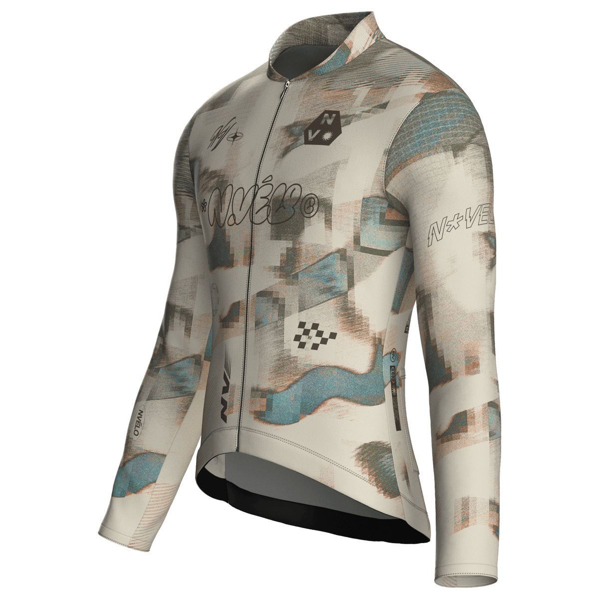 Parallax Fresco Jersey – Cycling Long Sleeve Race Fit