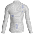 Sync White Jersey – Cycling Long Sleeve Race Fit