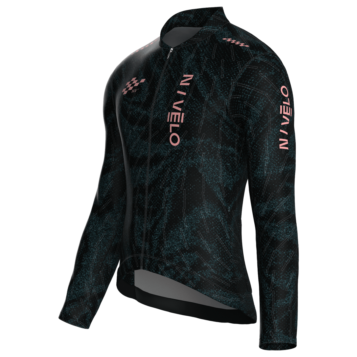 Sync Teal Jersey – Cycling Long Sleeve Race Fit