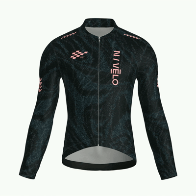 Sync Teal Jersey – Cycling Long Sleeve Race Fit