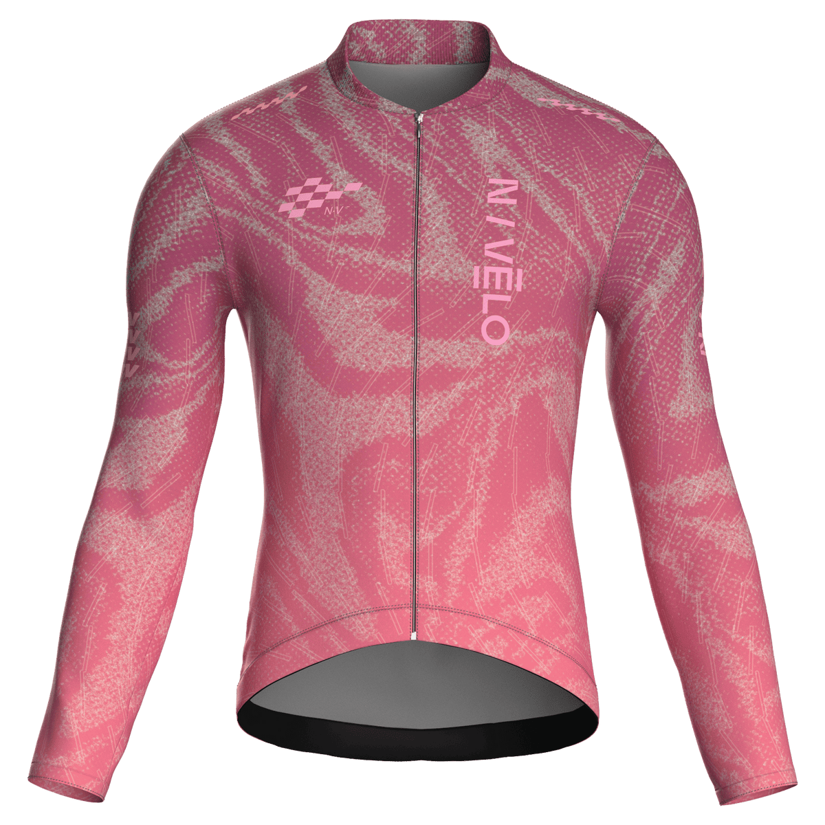 Sync Rose Jersey – Cycling Long Sleeve Race Fit