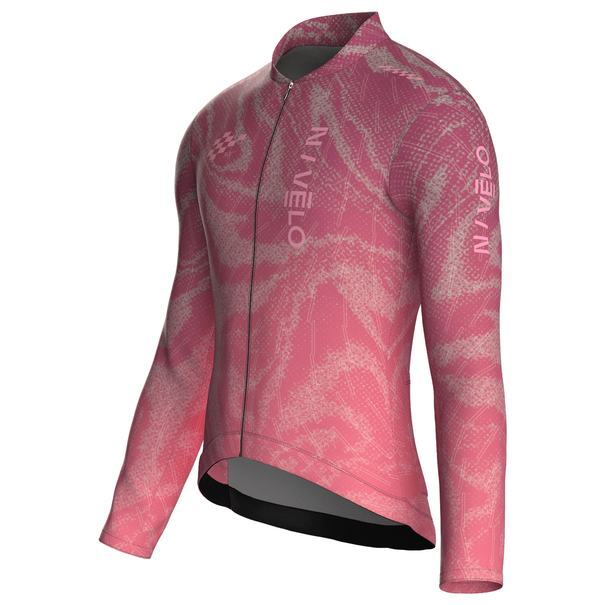 Sync Rose Jersey – Cycling Long Sleeve Race Fit
