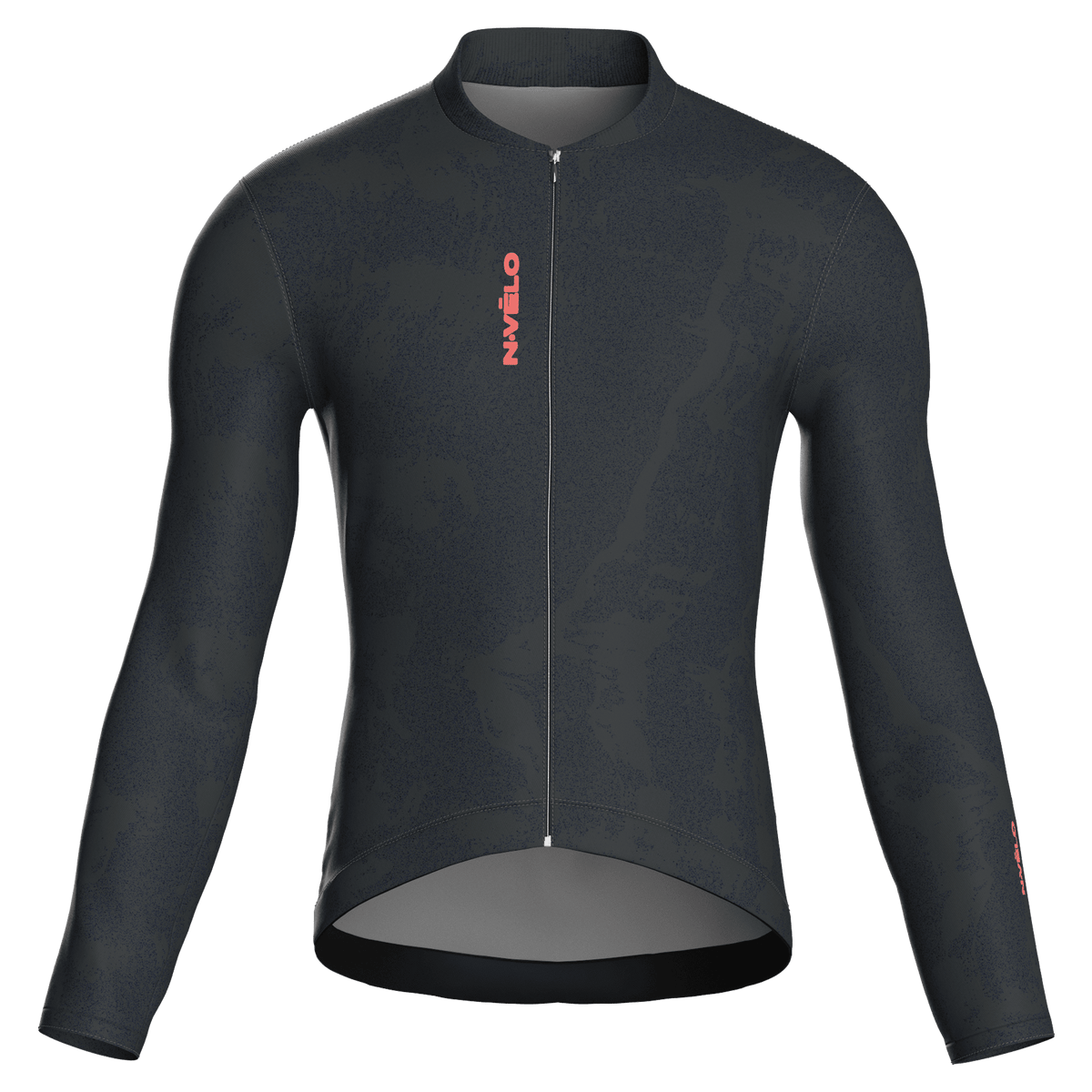 Scree Charcoal Jersey – Cycling Long Sleeve Race Fit