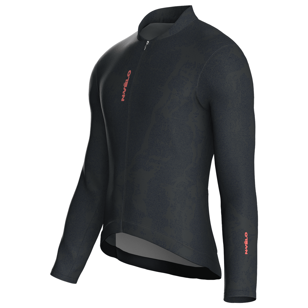 Scree Charcoal Jersey – Cycling Long Sleeve Race Fit