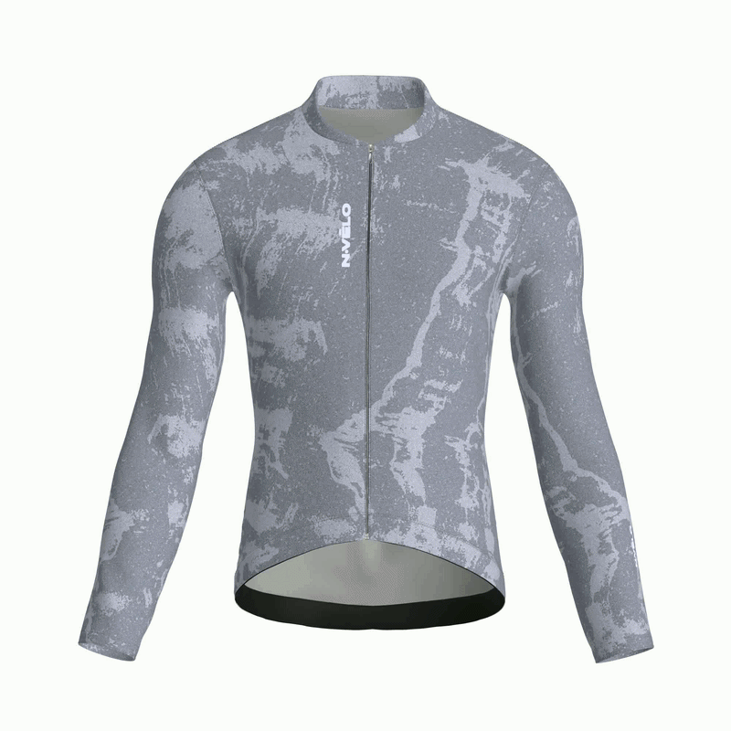 Scree Slate Jersey – Cycling Long Sleeve Race Fit