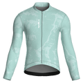 Scree Mint Jersey – Cycling Long Sleeve Race Fit