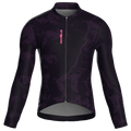 Scree Plum Jersey – Cycling Long Sleeve Race Fit