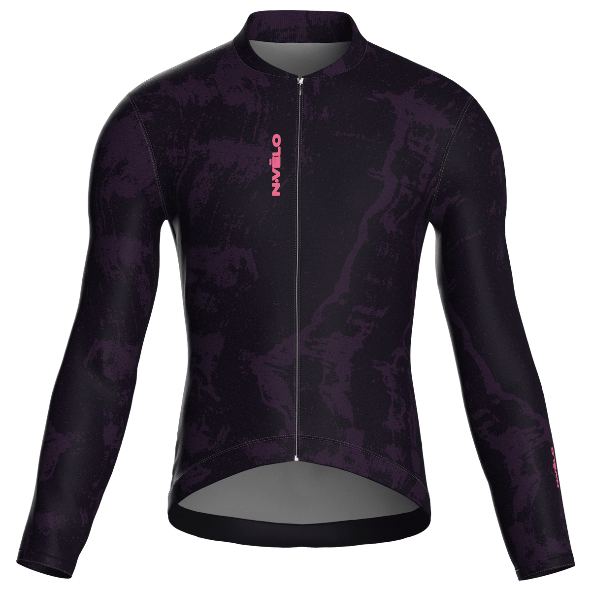 Scree Plum Jersey – Cycling Long Sleeve Race Fit