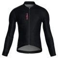 Scree Black Jersey – Cycling Long Sleeve Race Fit