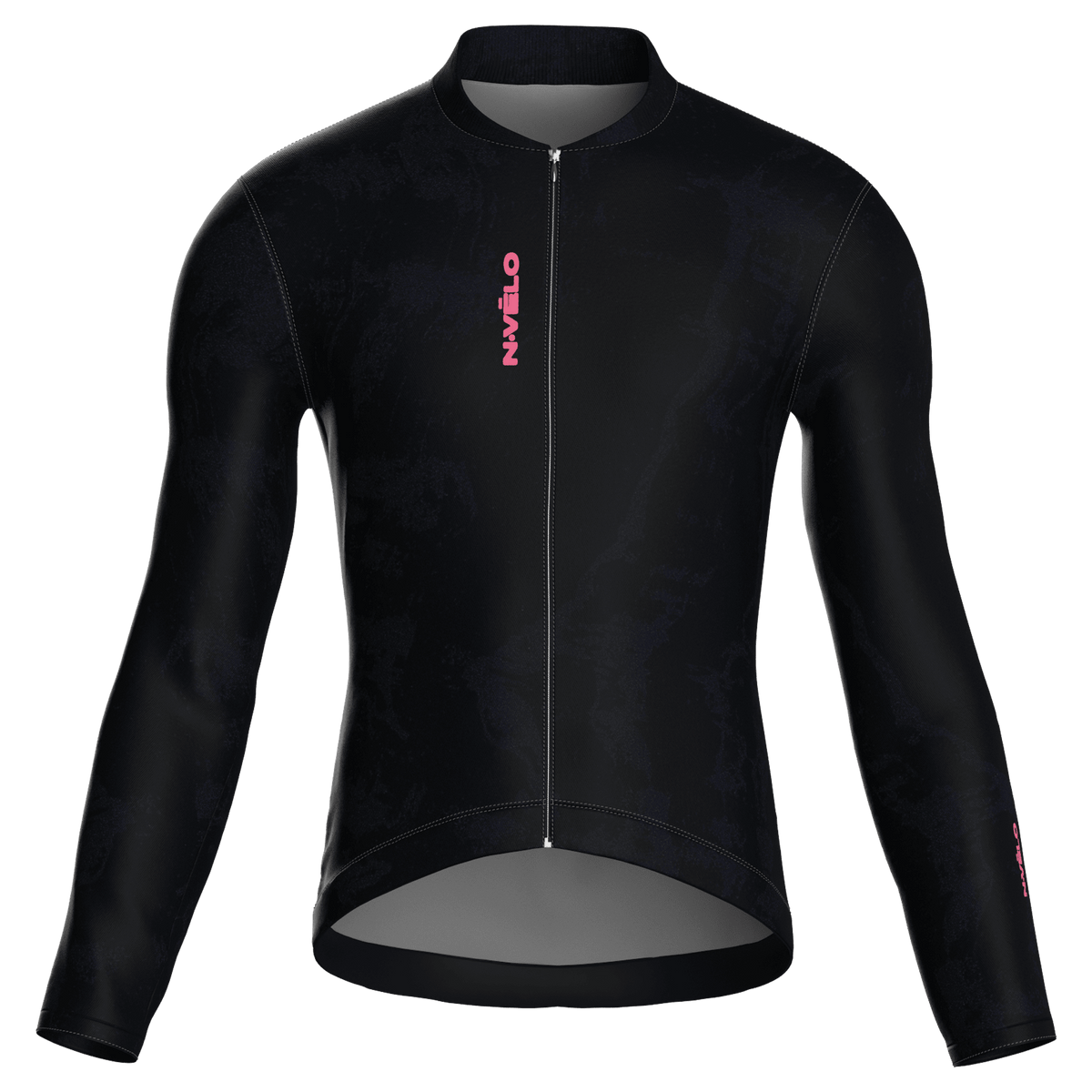 Scree Black Jersey – Cycling Long Sleeve Race Fit