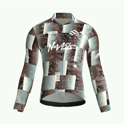 Shift Brown Jersey – Cycling Long Sleeve Race Fit