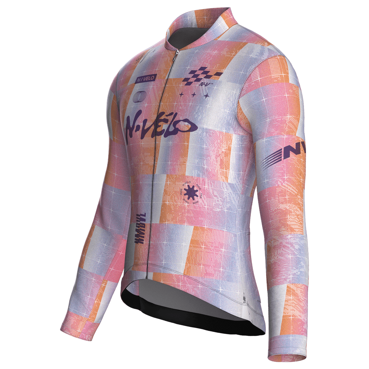 Shift Pastel Jersey – Cycling Long Sleeve Race Fit