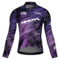 Animal Violet Jersey – Cycling Long Sleeve Race Fit Fur Print
