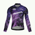 Animal Violet Jersey – Cycling Long Sleeve Race Fit Fur Print