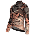 Animal Peach Jersey – Cycling Long Sleeve Race Fit Butterfly Wing Print