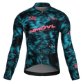 Animal Cyan Jersey – Cycling Long Sleeve Race Fit Fur Print