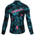 Animal Cyan Jersey – Cycling Long Sleeve Race Fit Fur Print