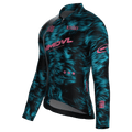 Animal Cyan Jersey – Cycling Long Sleeve Race Fit Fur Print