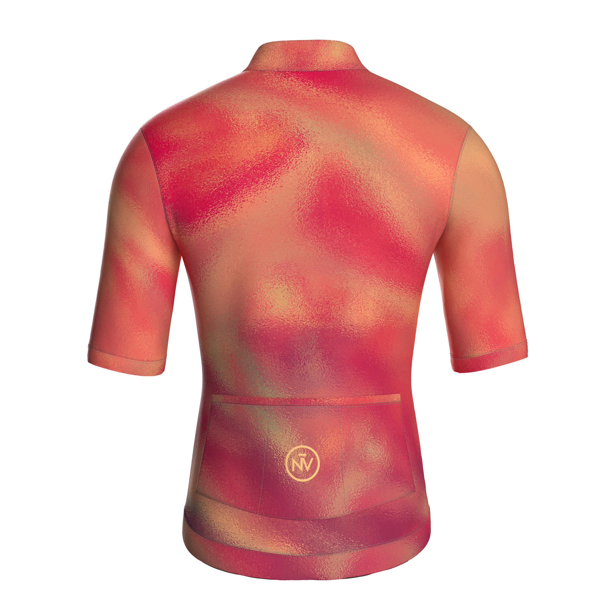 Red Rainbow Aero Cycling Jersey - Red Rainbow Jersey