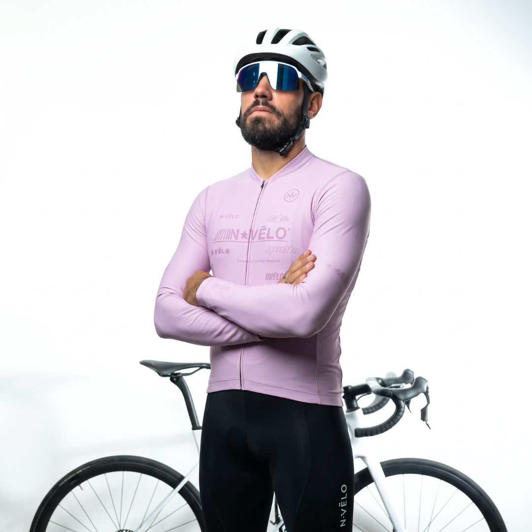 Element Purple Long Sleeve Jersey | Nomad Vélo