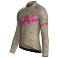 Warp Sand Jersey – Cycling Long Sleeve Race Fit Wave Print