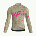 Warp Sand Jersey – Cycling Long Sleeve Race Fit Wave Print