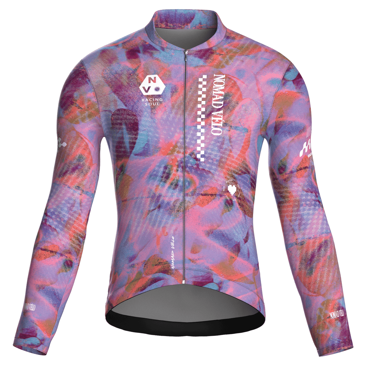 Austral Lilac Jersey – Cycling Long Sleeve Race Fit