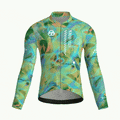 Austral Green Jersey – Cycling Long Sleeve Race Fit