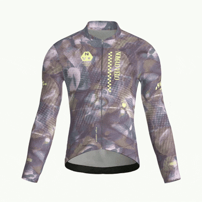 Austral Mauve Jersey – Cycling Long Sleeve Race Fit