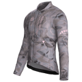Austral Grey Jersey – Cycling Long Sleeve Race Fit