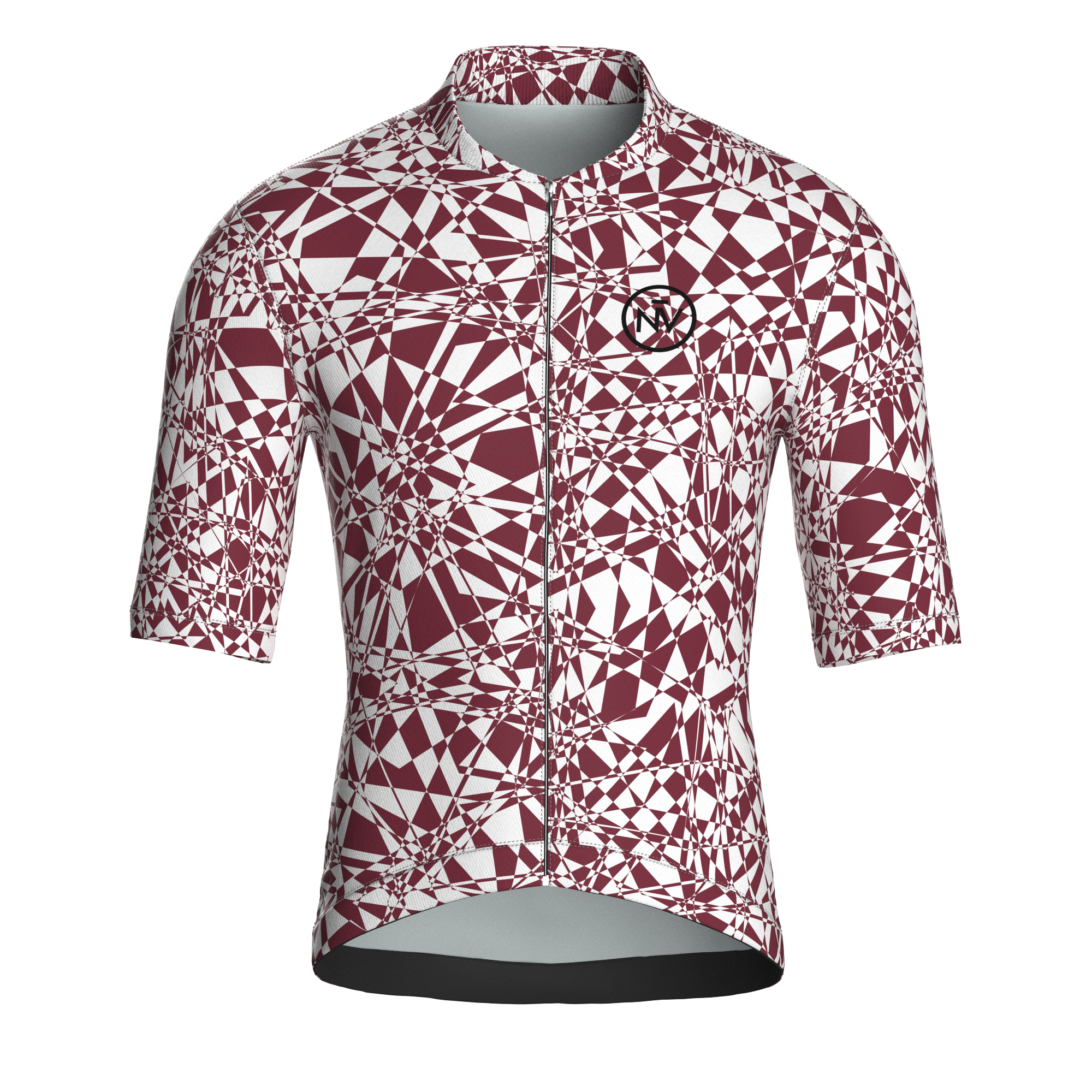 Burgundy Sublime Aero Cycling Jersey - Burgundy Sublime Jersey