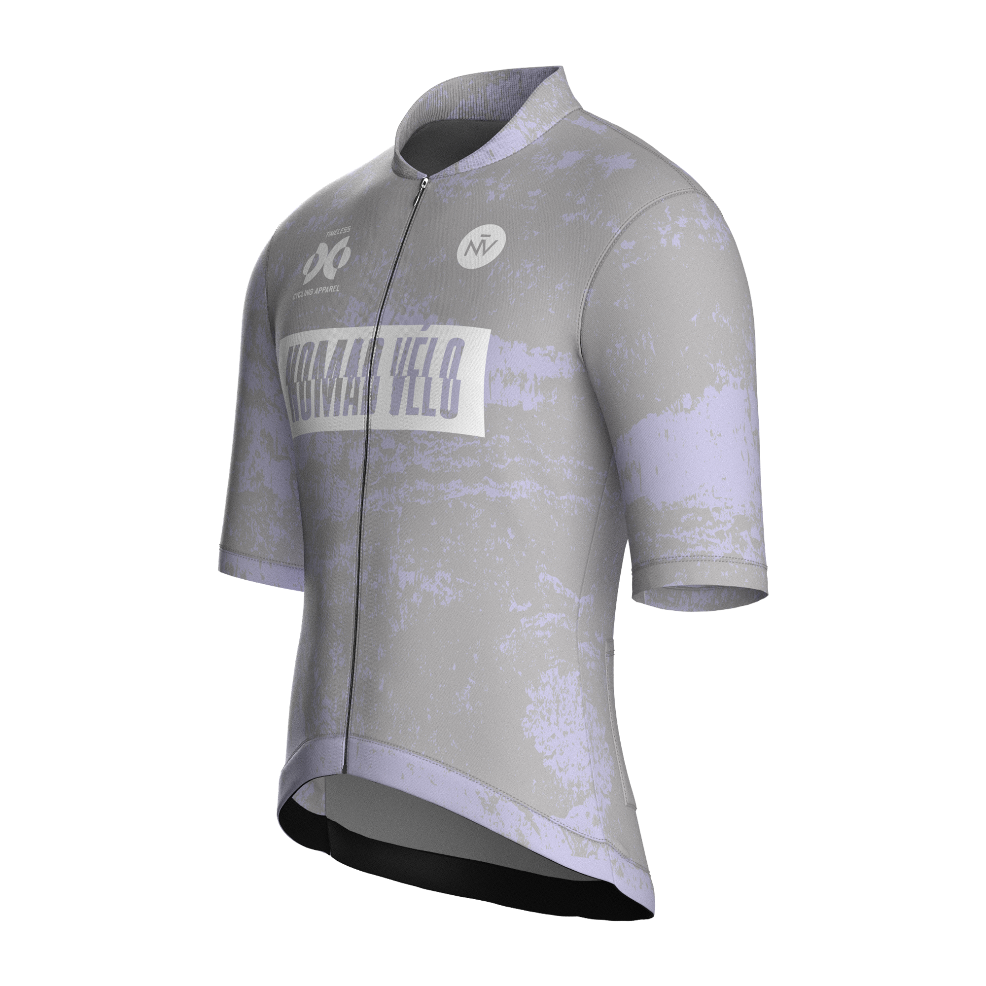 Brutal Grey Short Sleeve Jersey | Nomad Vélo