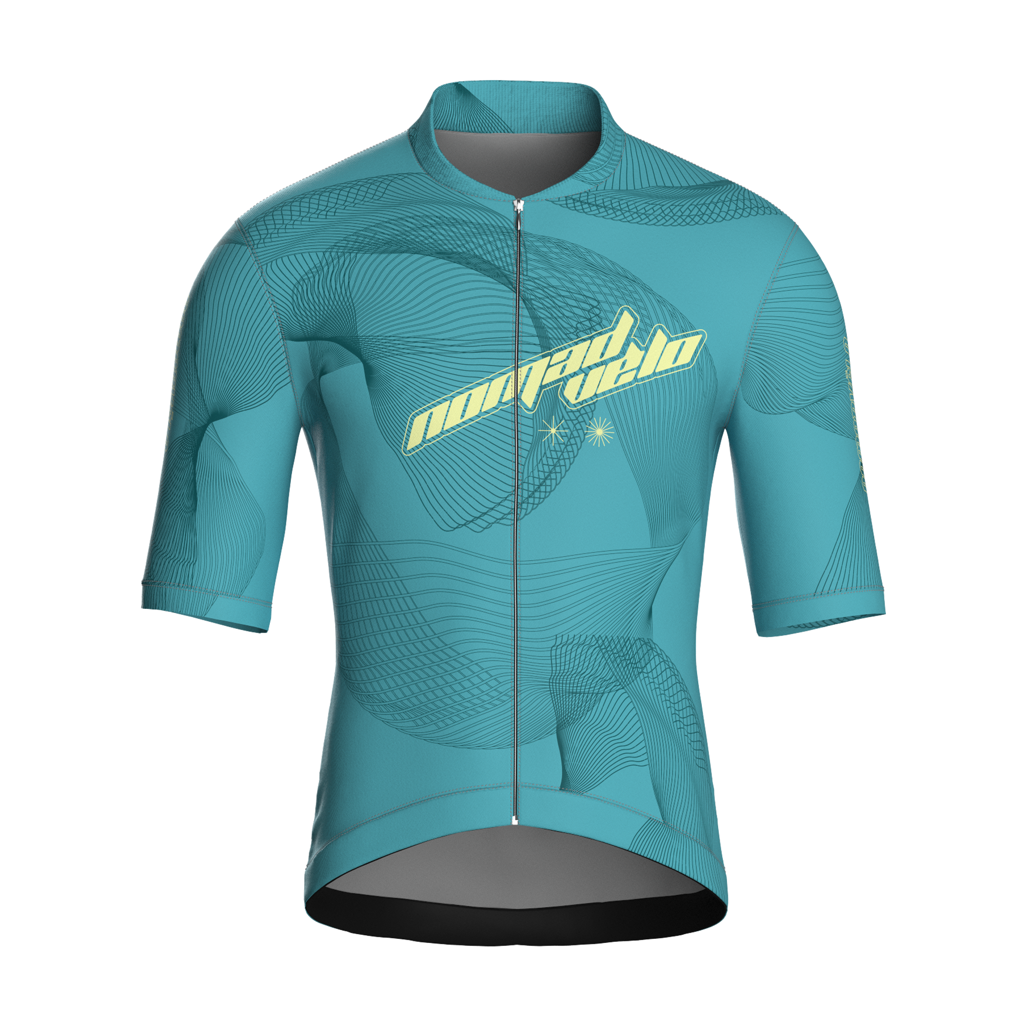 Breakaway Turq Short Sleeve Jersey | Nomad Vélo
