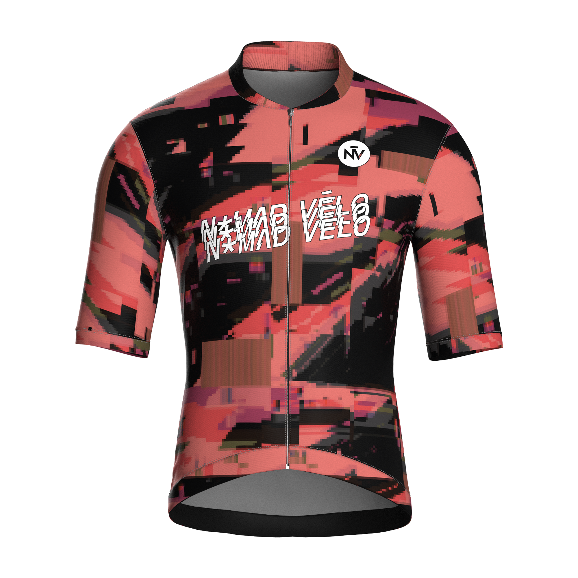 Speed Red Short Sleeve Jersey | Nomad Vélo