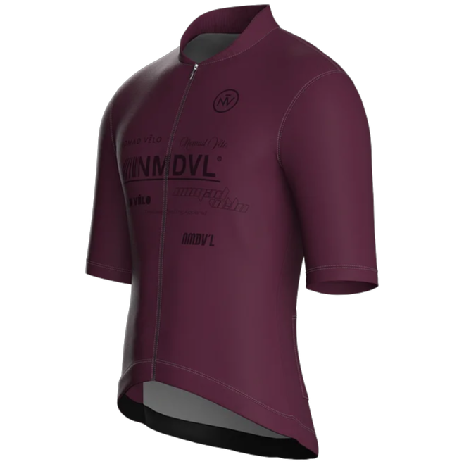 Element Burgundy Short Sleeve Jersey | Nomad Vélo