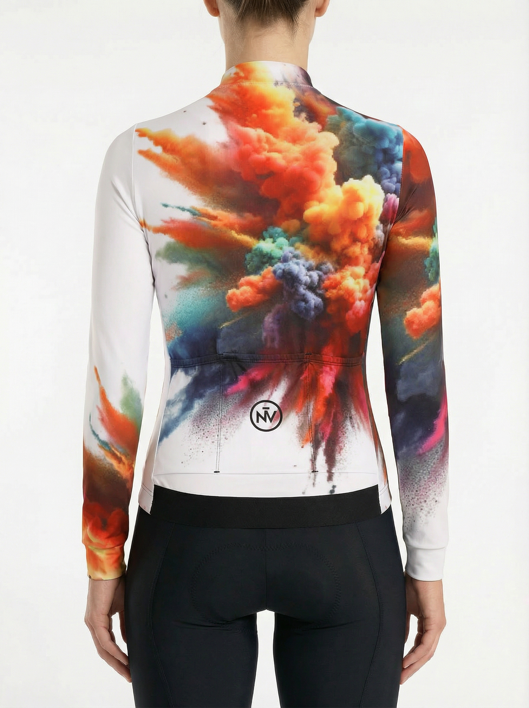 Cycling Ignition Long Sleeve Jersey – Aero Fit Thermal Fire Energy Dynamic Design | Nomad Vélo