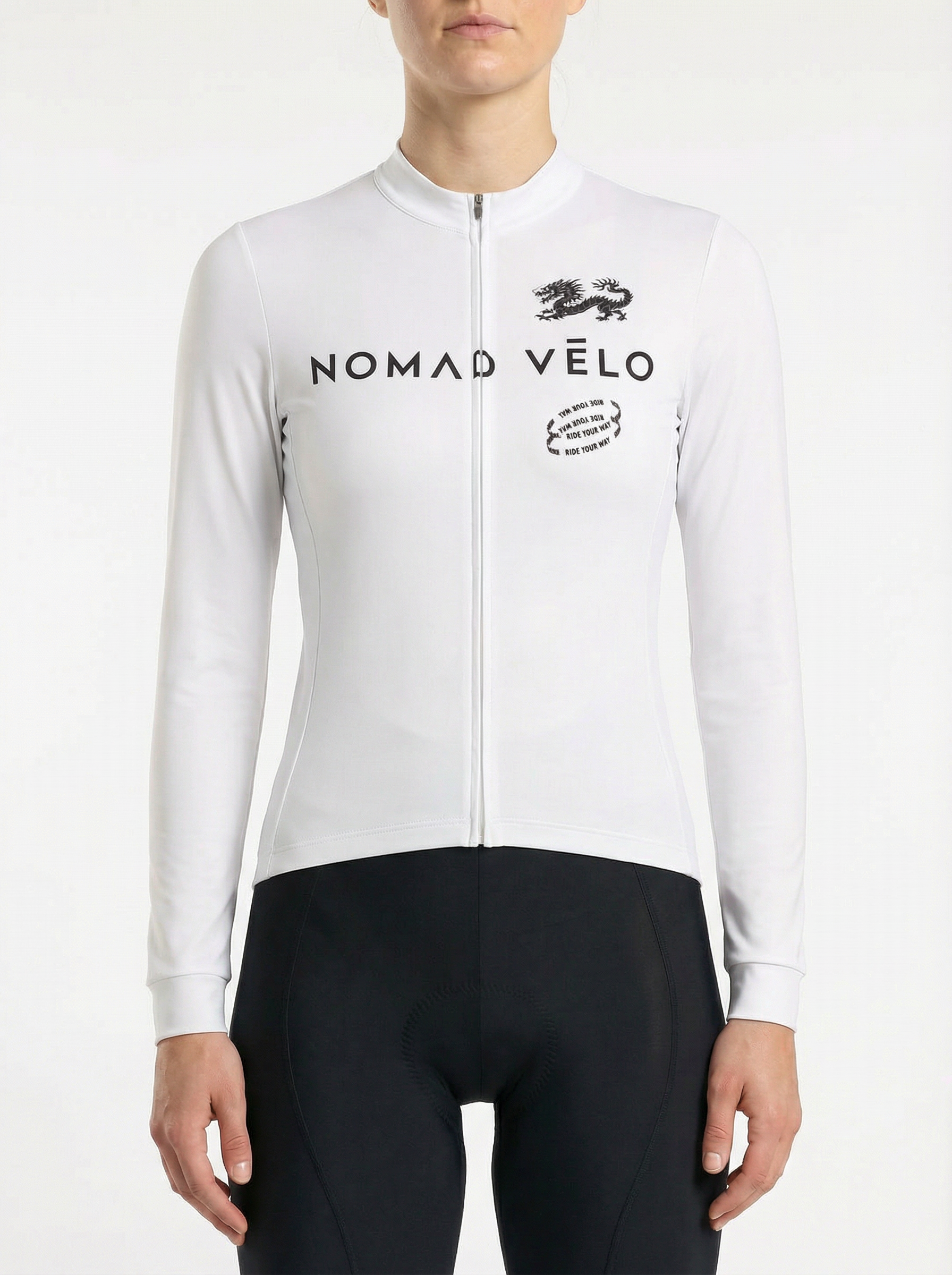 Cycling Sentinel Long Sleeve Jersey – Aero Fit Thermal Protective Bold Design Winter | Nomad Vélo
