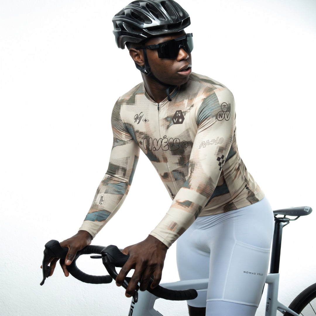 Parallax Fresco Jersey – Cycling Long Sleeve Race Fit
