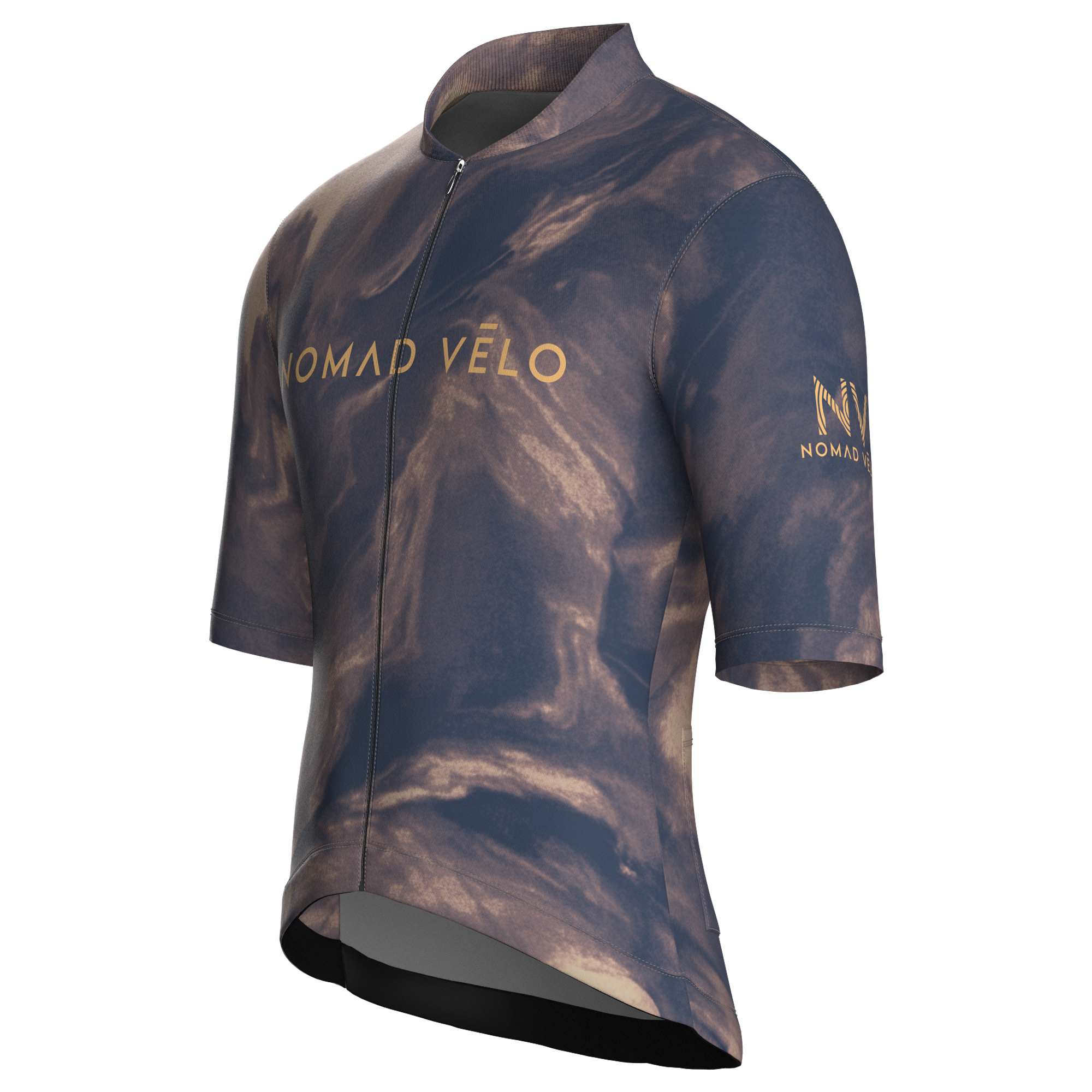 Obsidian Onyx Short Sleeve Jersey | Nomad Vélo