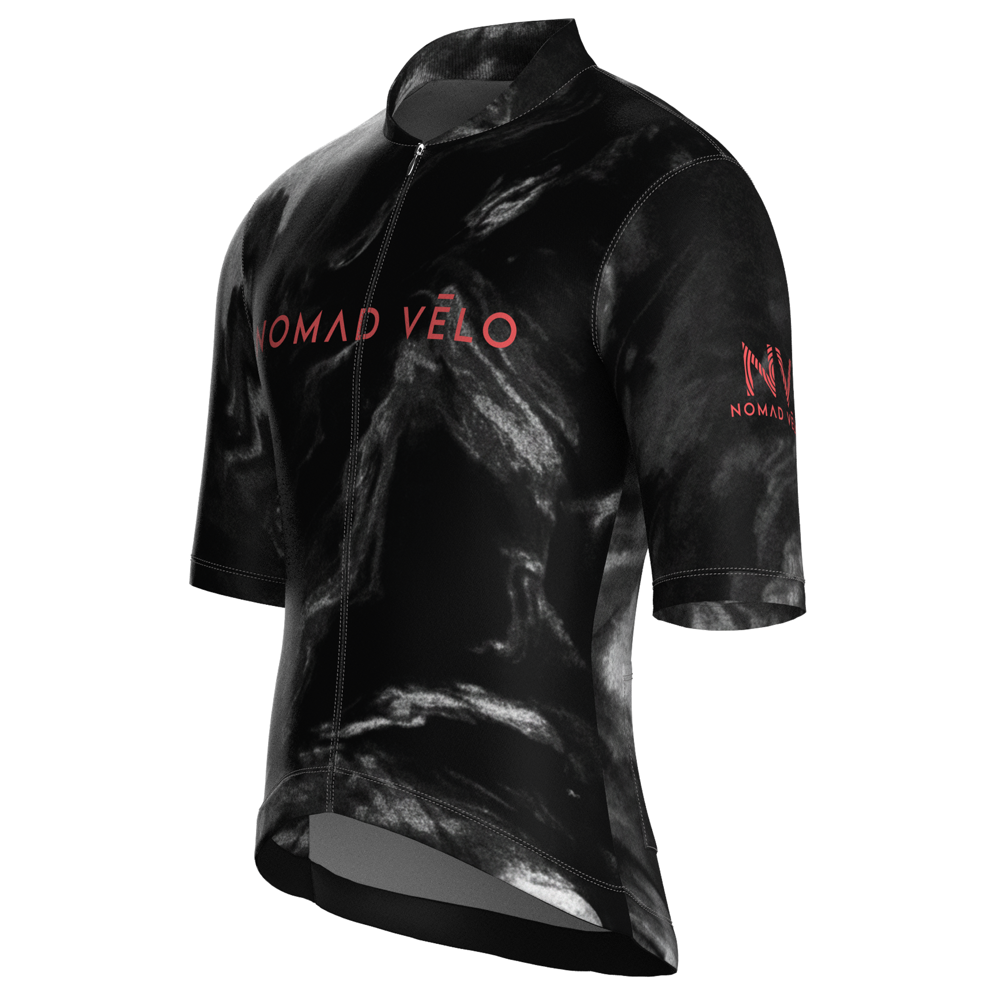Obsidian Shadow Short Sleeve Jersey | Nomad Vélo