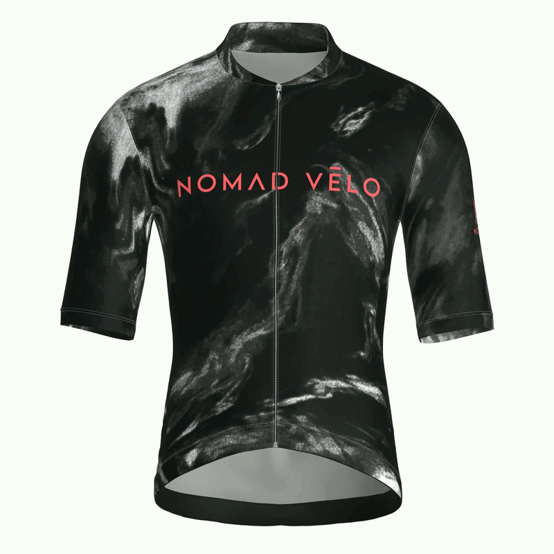 Obsidian Shadow Short Sleeve Jersey | Nomad Vélo