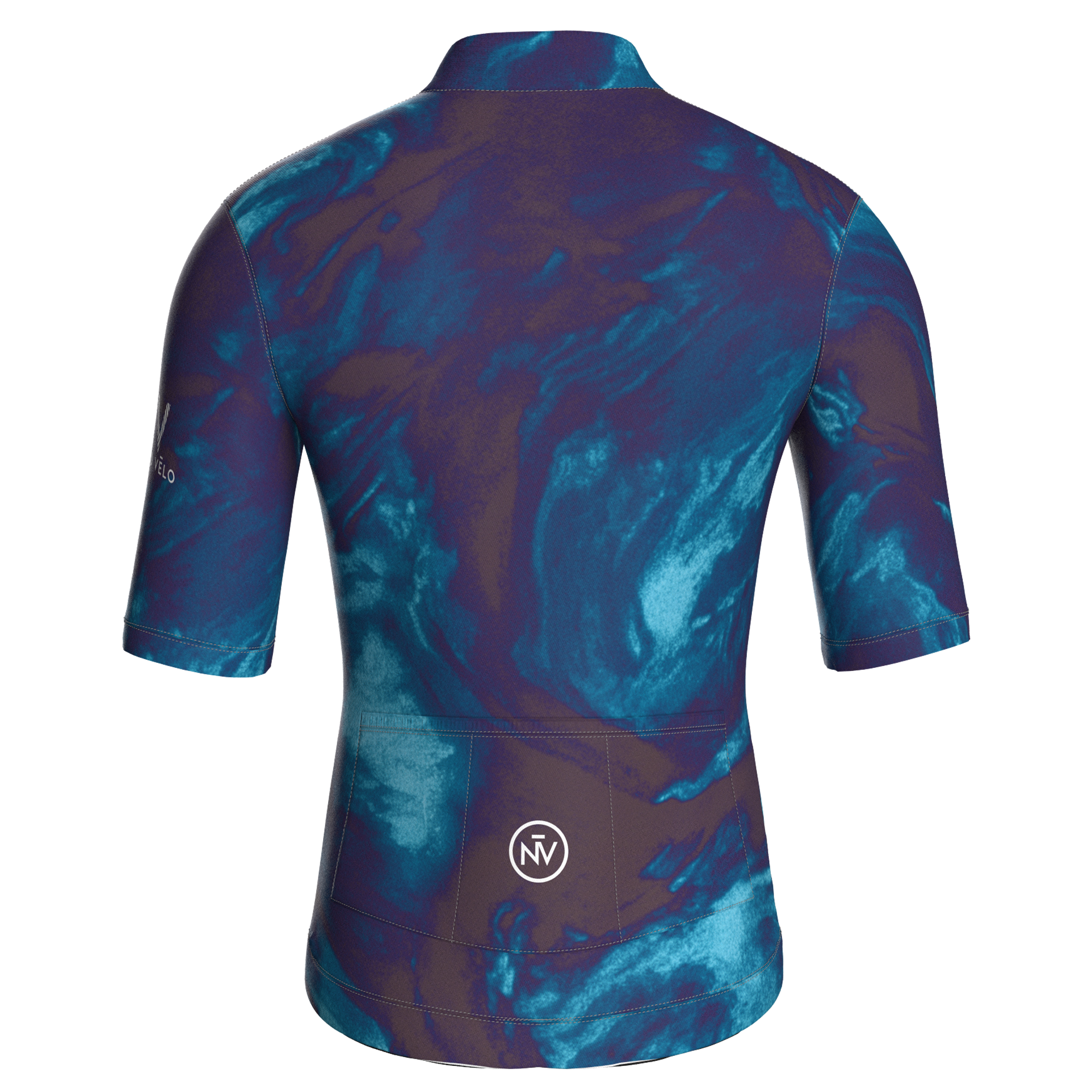 Obsidian Ocean Short Sleeve Jersey | Nomad Vélo