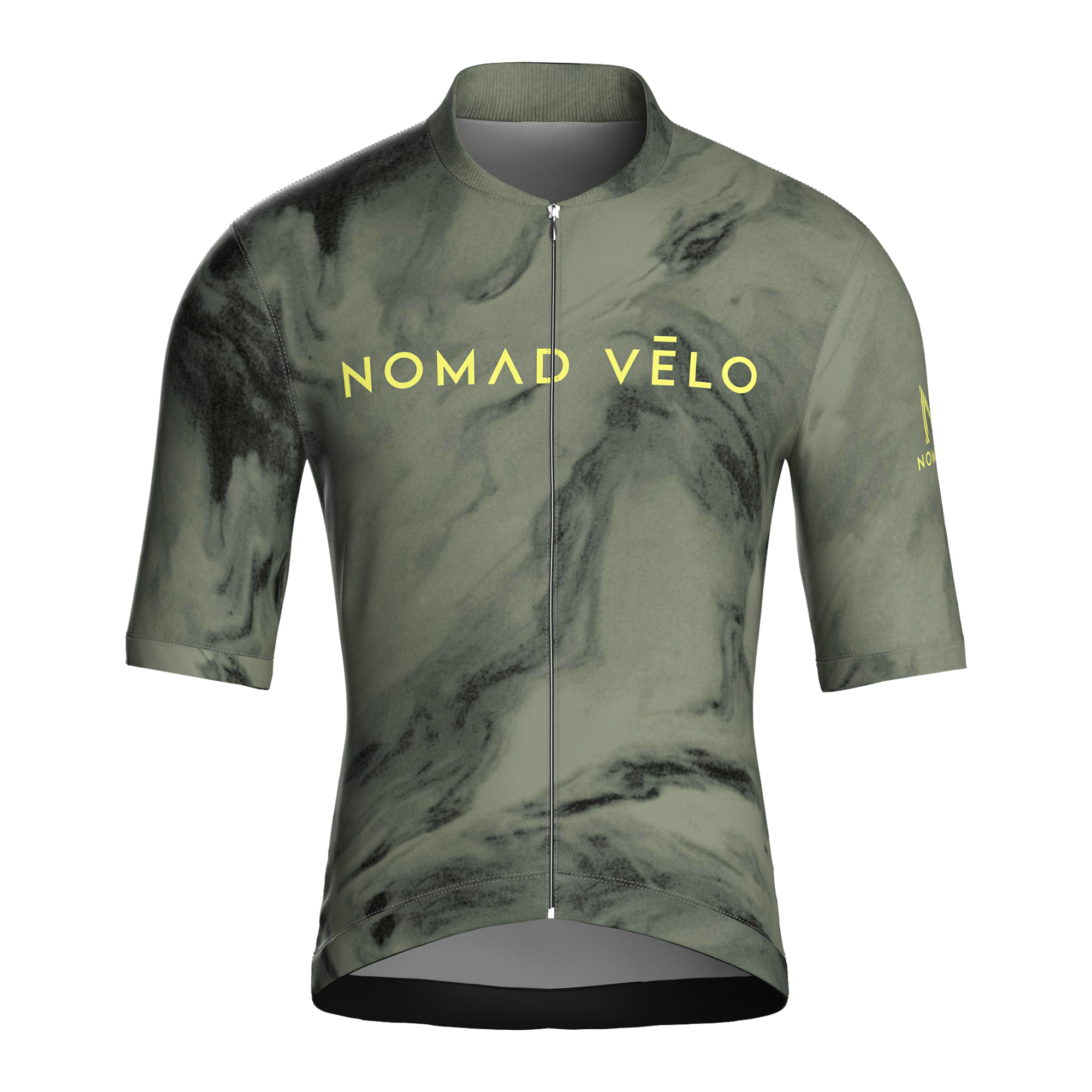 Obsidian Green Short Sleeve Jersey | Nomad Vélo