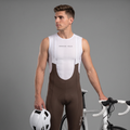 Brown Cycling Bib Tights