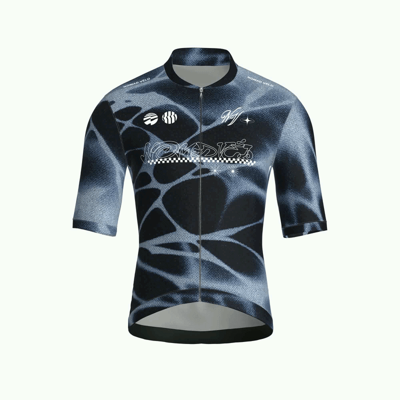 Spider Dark Short Sleeve Jersey | Nomad Vélo
