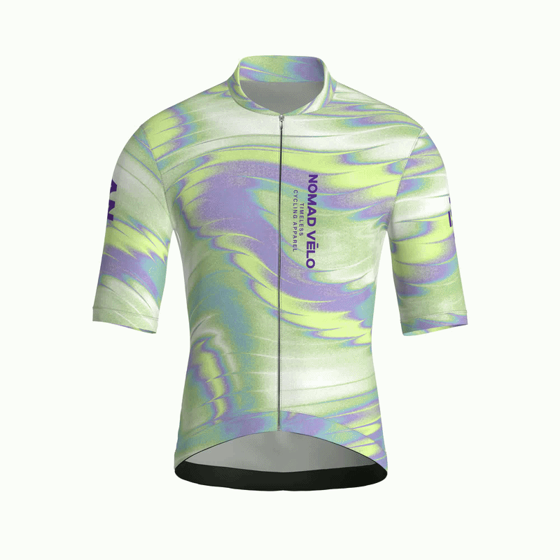 Magic Green Short Sleeve Jersey | Nomad Vélo